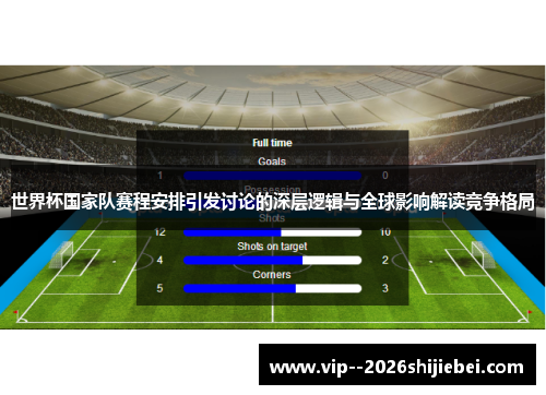 世界杯国家队赛程安排引发讨论的深层逻辑与全球影响解读竞争格局